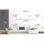 Các mẫu giấy dán tường cho phòng ngủ của bé